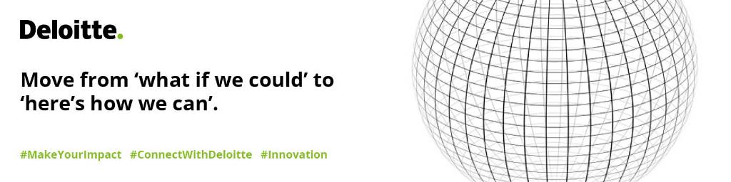 #MakeYourImpact #ConnectWithDeloitte #Innovation deloi.tt/2JUboNn