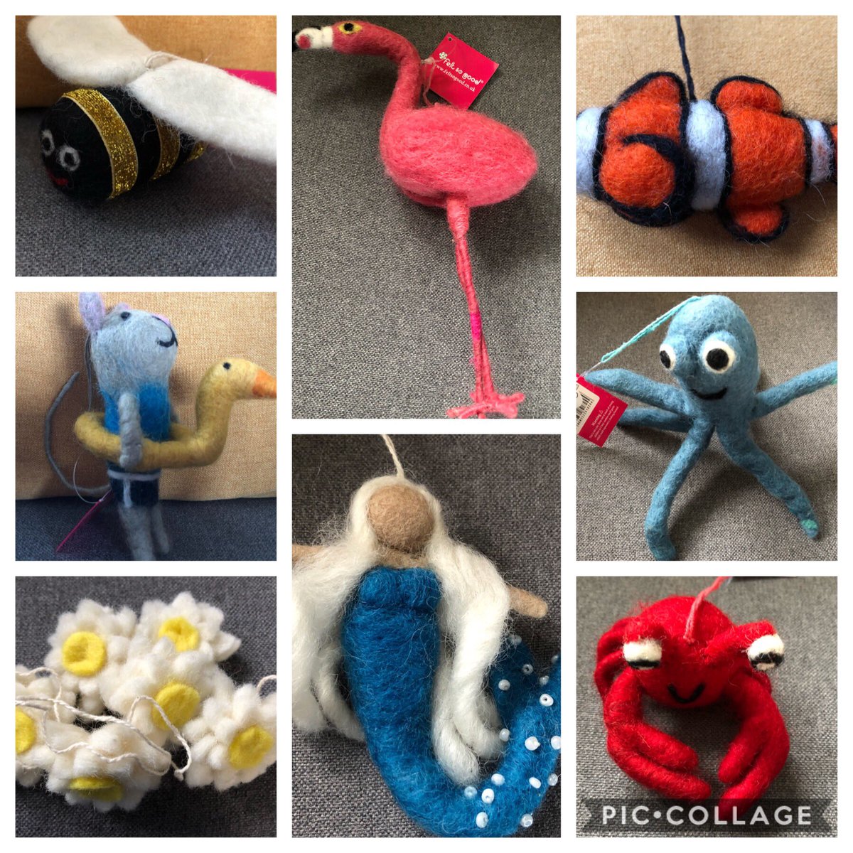 It’s the first outing of the year for our pop up shop this weekend at #tarbertseafoodfestival. Loving all our new <a href="/felt_so_good/">Felt so good</a> goodies for summer #socialenterprise #fairtrade