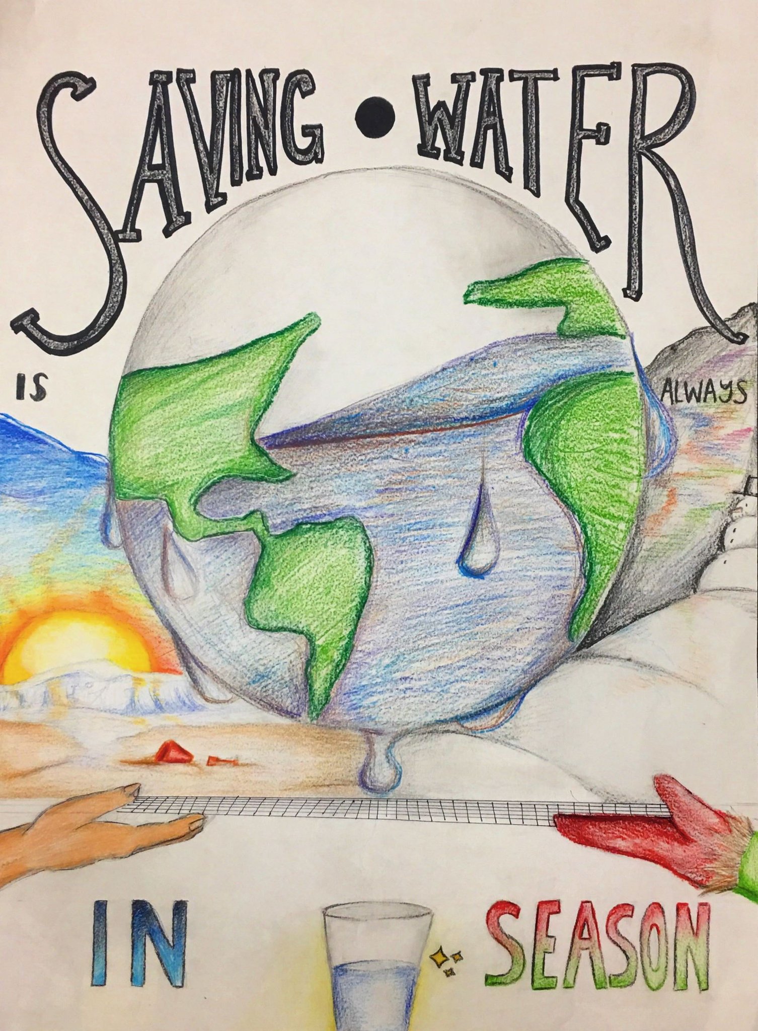 Save Water. Save Earth.