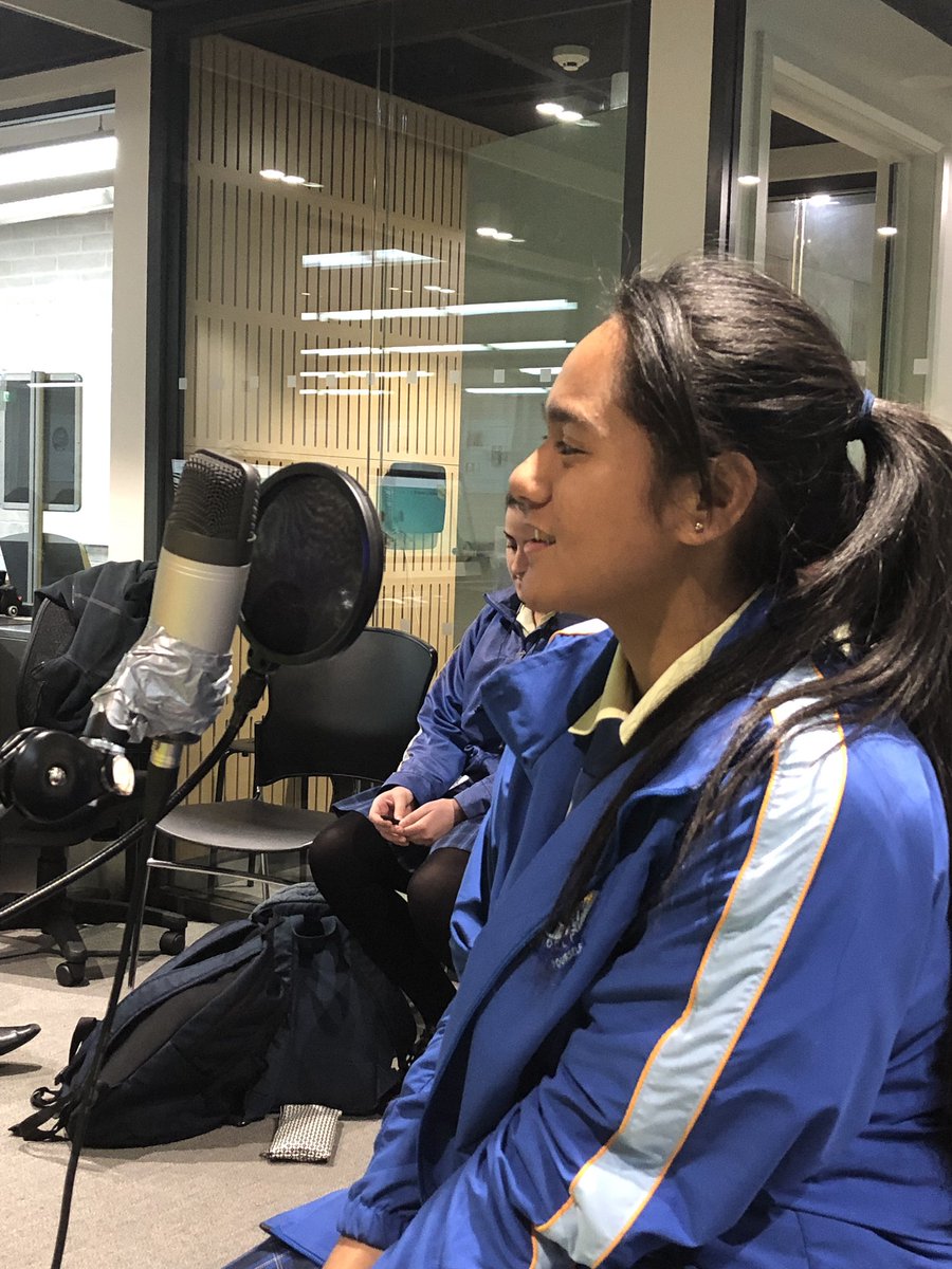 reneecarniato's tweet photo. #investigatingscience Students visited @FCOpenLibraries #studio2166 to learn about podcast making today. Y12 had a great time in this wonderful facility and it was great prep for their upcoming podcast @SJPHS @ScienceNESA @NSWEducation @DoE_scitech @SooWaesch @simonlvtien https://t.co/TAF8lwnX6X
