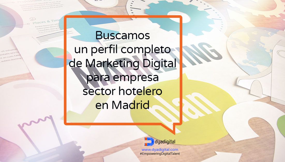 marta_plaza_'s tweet photo. ¿Buscas un nuevo reto digital y te apasiona el sector turístico? ¿Tienes experiencia con SEO, SEM, Social Media, Contenidos y Email Marketing? Si te consideras un perfil todoterreno de #MarketingDigital echa un vistazo a esta oferta de #empleo #DyaDigital https://t.co/GetqyckoIQ https://t.co/4CcOadLR7a