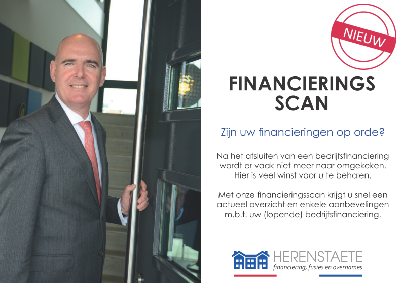 Financieringen zijn een essentieel onderdeel voor uw bedrijfsvoering. Vaak is er winst te behalen door ze eens kritisch onder de loep te nemen. Laat ons een scan op uw financieringen uitvoeren. herenstaete.nl/index.php/fina…