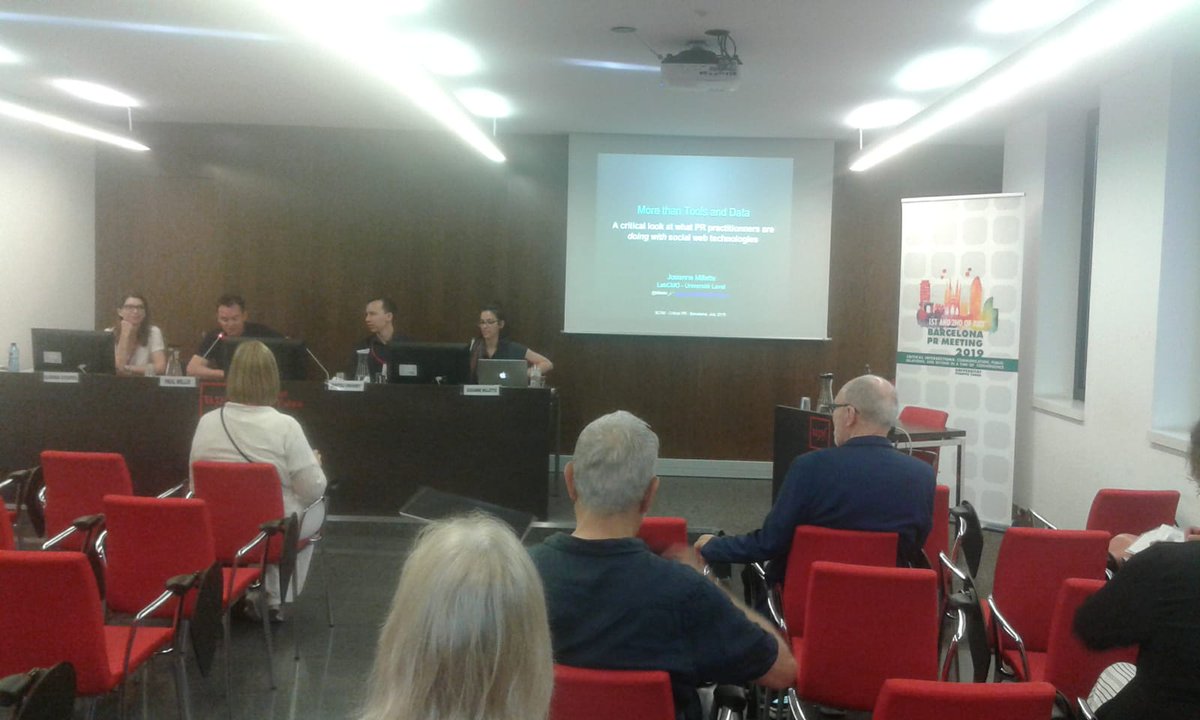 comunicacioUPF's tweet photo. Are you ready for the second day of the Barcelona International Critical PR Conference 2019? https://t.co/7dPEjClEGe #BCNPR9 #communication #ComunicacióUPF #UPFResearchCOM #UPFBarcelona https://t.co/QR5W5CPjPh