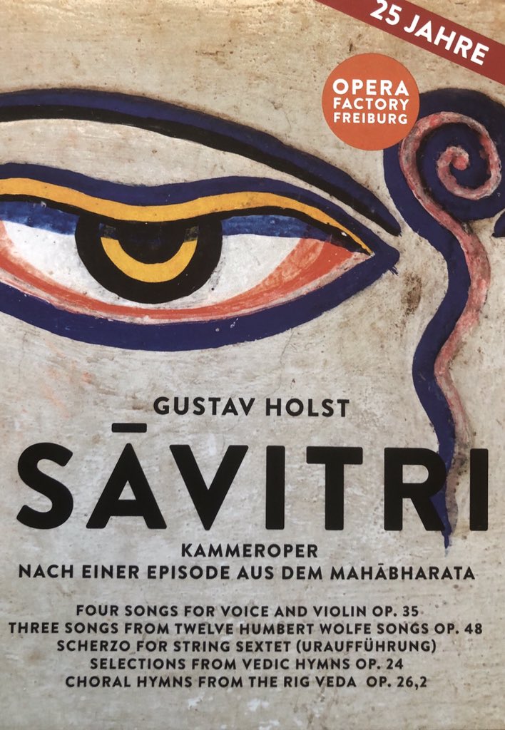 Holst-Sinfonietta (@holstsinfo) on Twitter photo Die <a href="/operafactory/">Opera Factory</a> feiert Mit der Produktion Sāvitri ihr 25. Jubiläum! Zu erleben ist die Kammeroper unter der Leitung von Klaus Simon <a href="/klssmn/">Klaus Simon</a> am 20. + 21. Juli 2019 im E-Werk Freiburg. Die <a href="/operafactory/">Opera Factory</a> feiert Mit der Produktion Sāvitri ihr 25. Jubiläum! Zu erleben ist die Kammeroper unter der Leitung von Klaus Simon <a href="/klssmn/">Klaus Simon</a> am 20. + 21. Juli 2019 im E-Werk Freiburg.