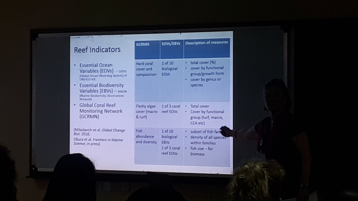 ama_ercilio's tweet image. Our partners at the @OurSeaOurLife @cordioea are well represented by @Samoilys presenting Fishindicators of biodiversity change in coral reefs #wiomsa2019 @wiomsa #wiomsasymposium2019