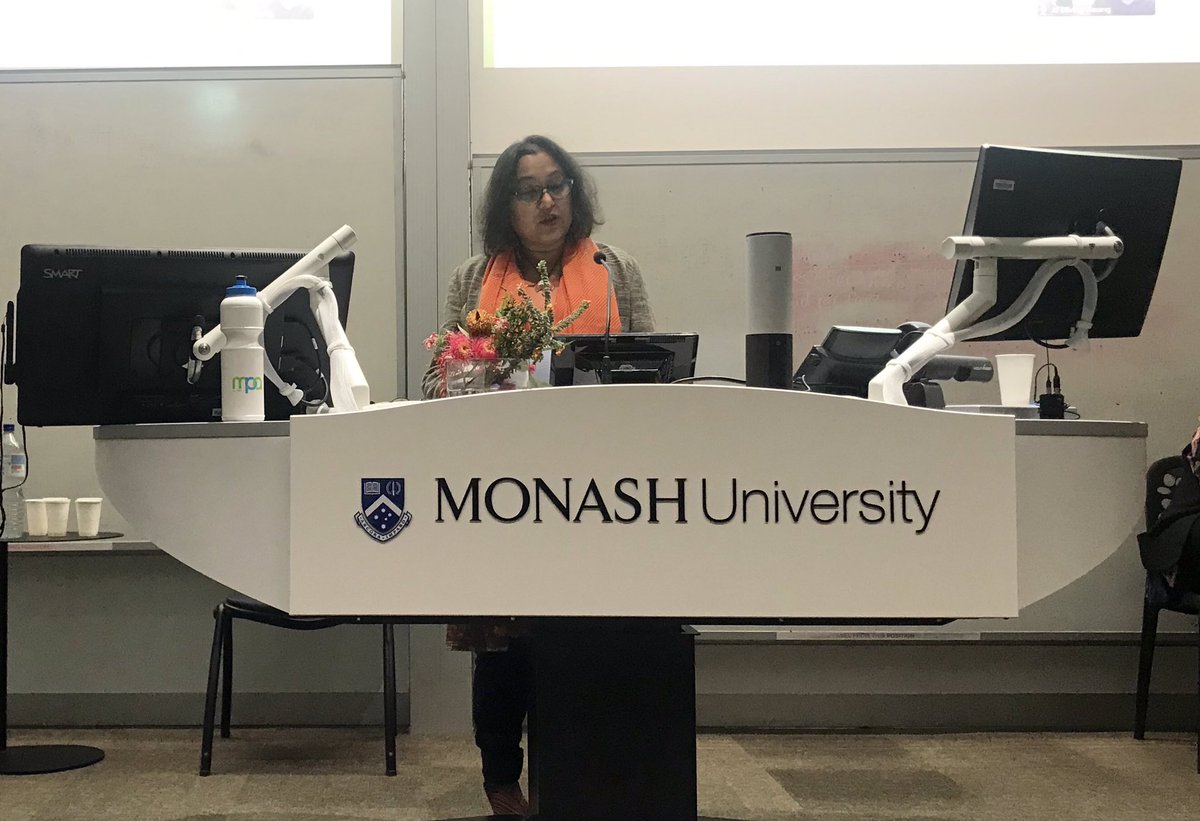 StevensCaro's tweet photo. Mridula Chakraborty from #Monash_Arts speaks for Romit #JSAA2019 https://t.co/EZqraclPYI