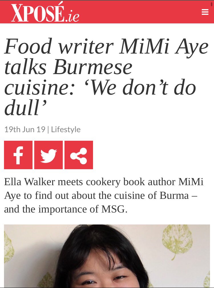 Here’s a really fun interview I did with @EllaEWalker for the Press Association!

I talk about my humble origins as a MasterChef blogger, Asian Tiger Mums (and Dads) and my take on the magic of MSG! #MandalayBook 

virginmediatelevision.ie/xpose/article/…