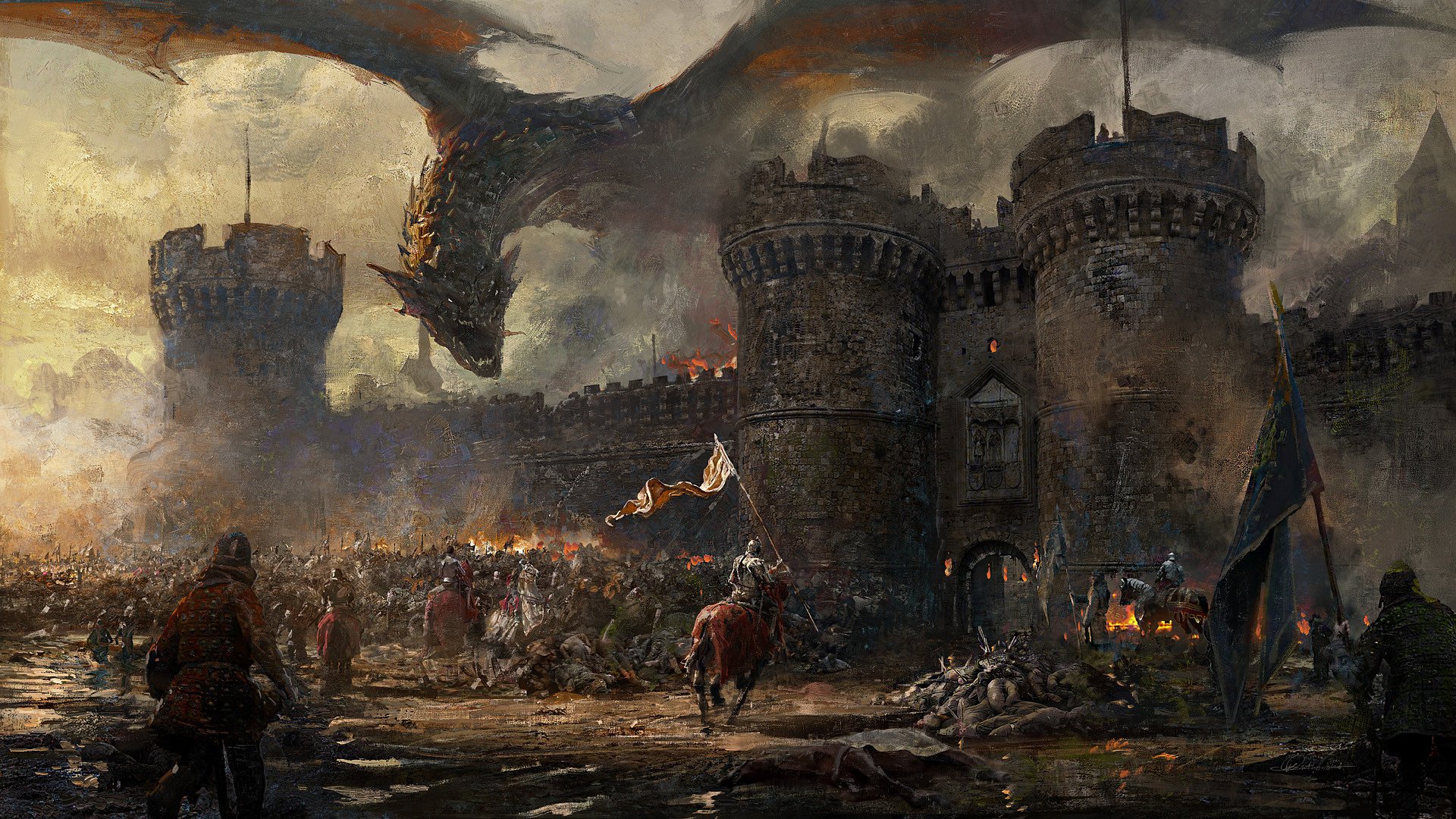 Twitter 上的iamag Love Greg Rutkowski His Video Tutorial Painting A Fantasy Battle Is Available For All Subscribers During One Month On Iamag Video Library T Co Ryxkcfagly T Co Lg0pnmq8zw Twitter