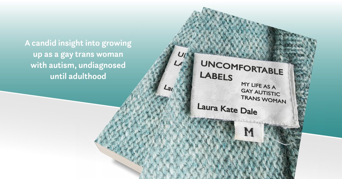 LaurakBuzz's tweet photo. On July 18th, my first published book releases. Titled Uncomfortable Labels, the book is a discussion of what it's like living at the intersection of being queer, trans, and on the autism spectrum. 

Thread includes links to preorders, audiobook, launch events etc. https://t.co/caCIW9EwNm