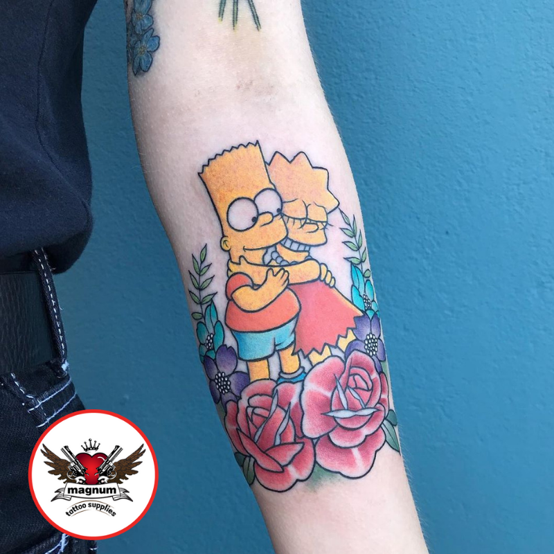 Bart And Lisa Tattoo