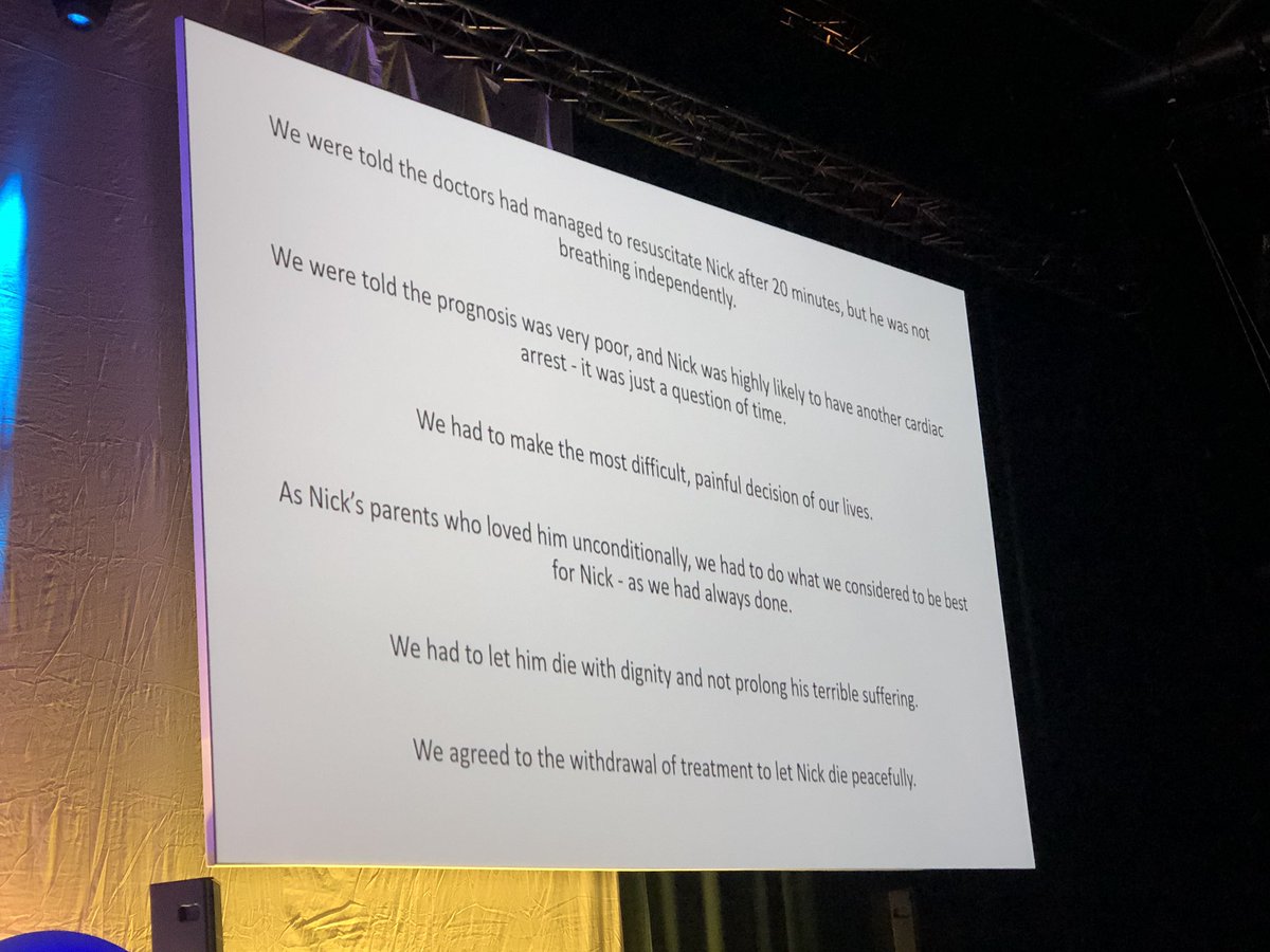 HSJptsafety's tweet image. Wishing @SueJone91569065 an efficient recovery as #HSJPatientSafety Congress Chair @ShaunLintern reads her son, Nicholas’ story. A story we must all learn from, and a story that should make us all drive change. #avoidableharm #patientsafety