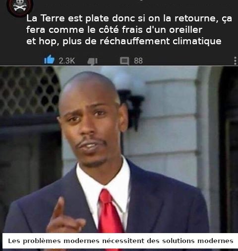 ComplotsFaciles's tweet photo. Hop, problème résolu !!! #TerrePlateForever

(traduit de https://t.co/f3E0j6nwwE) https://t.co/mpj8chloKA
