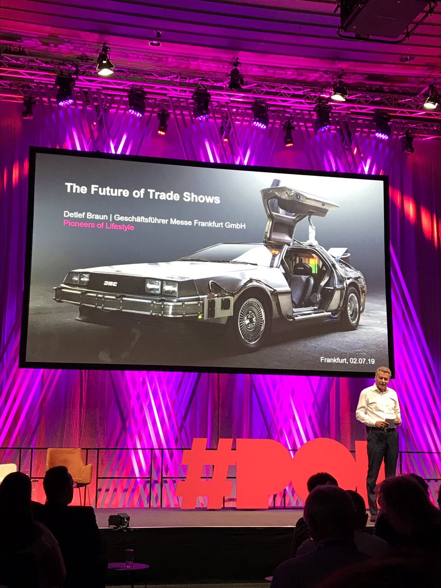 „Wenn die Digitalisierung ein Menü wäre, sind wir jetzt beim Gruß aus der Küche“ sagt Detlef Braun, Geschäftsführer der <a href="/messefrankfurt/">Messe Frankfurt</a>  #pol2019