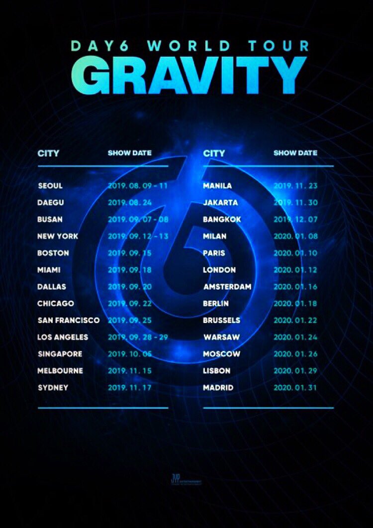 LegitConGoerPh's tweet photo. ‼️Day6 World Tour: 'Gravity' in Manila‼️

• November 23 (Saturday)

• PULP Live World

#DAY6
#MyDays
#데이식스
#GRAVITY
#MyDaysPh
#FiloMyDays
#Day6inManila
#PinoyMyDays
#Day6GravityInMNL
#Day6GravityInManila https://t.co/ffu7a6yrSc