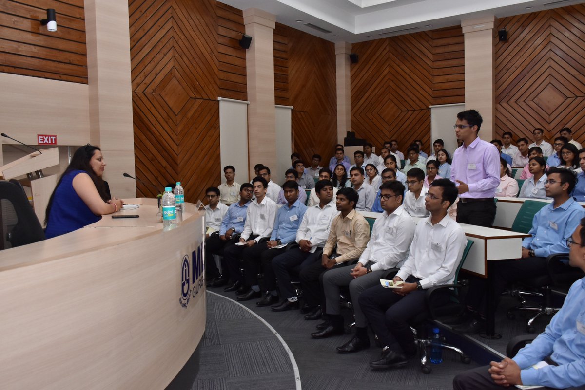 MDIGurgaon's tweet photo. We were thrilled to have on campus, Ms. Kanika Mittal, Business Head, @TwitterIndia, during the Induction Program for the Batch of 2021. Through a highly engaging session, Ms. Mittal spoke about the value of resilience, innovation and strategic thinking for long term success. https://t.co/6X8As0UNFx