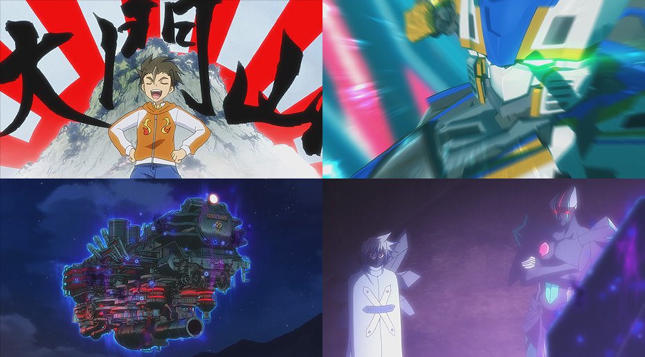 新幹線変形ロボ シンカリオンz 公式 明日のシンカリオンは Bs Tbs 7 3 水 7 00 8 00 第4話 撃て シンカリオン ｅ６こまち 第5話 激突 アイアンスチーマー 7 1 月 よりbs Tbsにて放送開始 毎週 火 金 は2話ずつ放送します