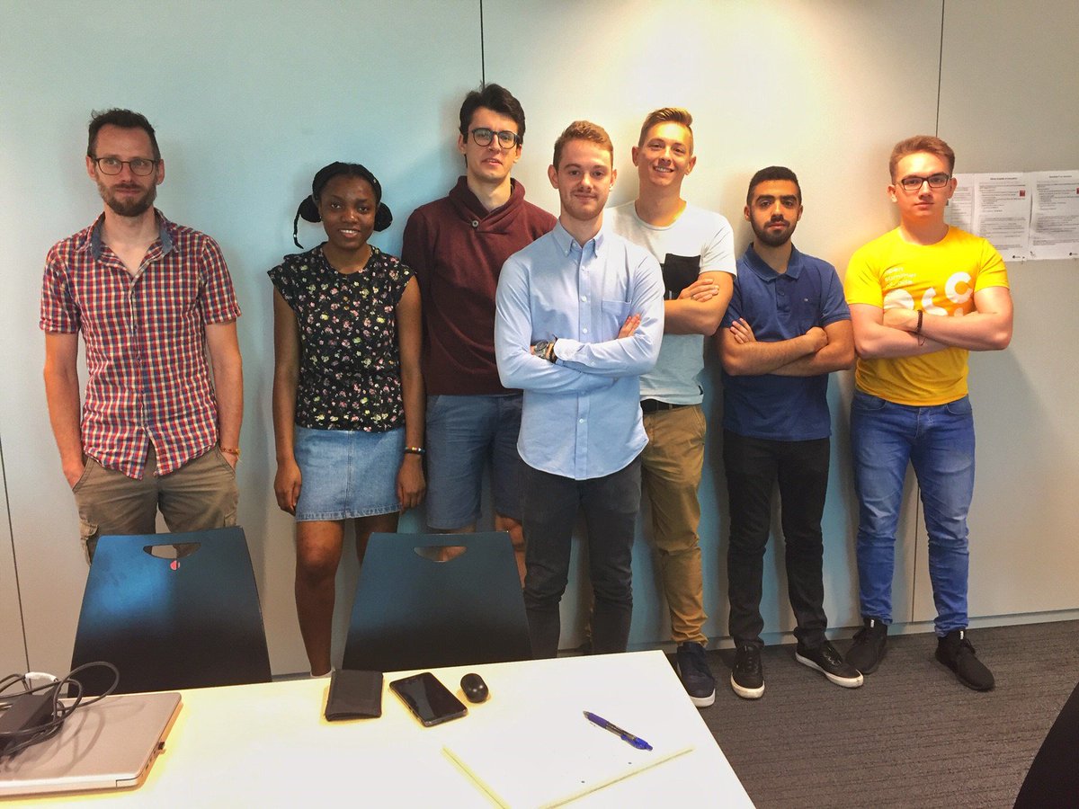 pdengis's tweet photo. Open Summer of Code has been launched!  Meet the team of students that will be working on FRIS (https://t.co/vCIPD77xkI) during the month of July.  Looking forward to the results! :-) #FRIS #oSoc19 #opendata https://t.co/9gfX7HAtpt