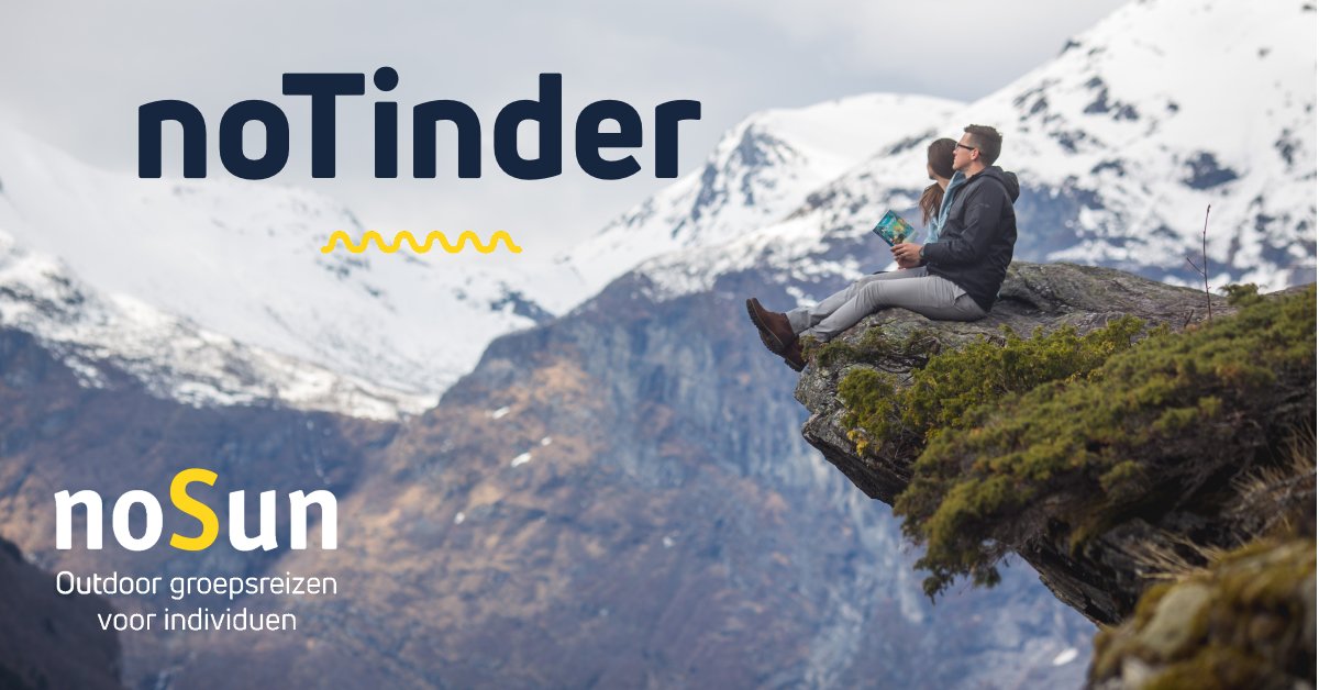 noSun's tweet photo. We zijn gewoon geen dating bureau:
noSun Garantie #2 noTinder

96% van onze reizigers is single. 
Maar je mag ook gewoon je man thuislaten.

PS: en ja, natuurlijk kan er iets ontstaan. Top toch?

https://t.co/EeosBm4JIh https://t.co/2mU5mdsQsB