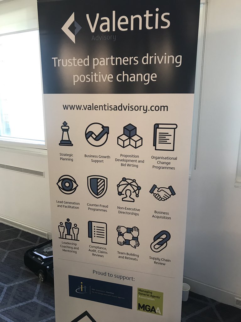 Thank you to <a href="/ValentisL/">Valentis Advisory Ltd</a> for your support of @InsCharities Come and visit us on stand 45 today at <a href="/UKMGAA/">MGAA</a>