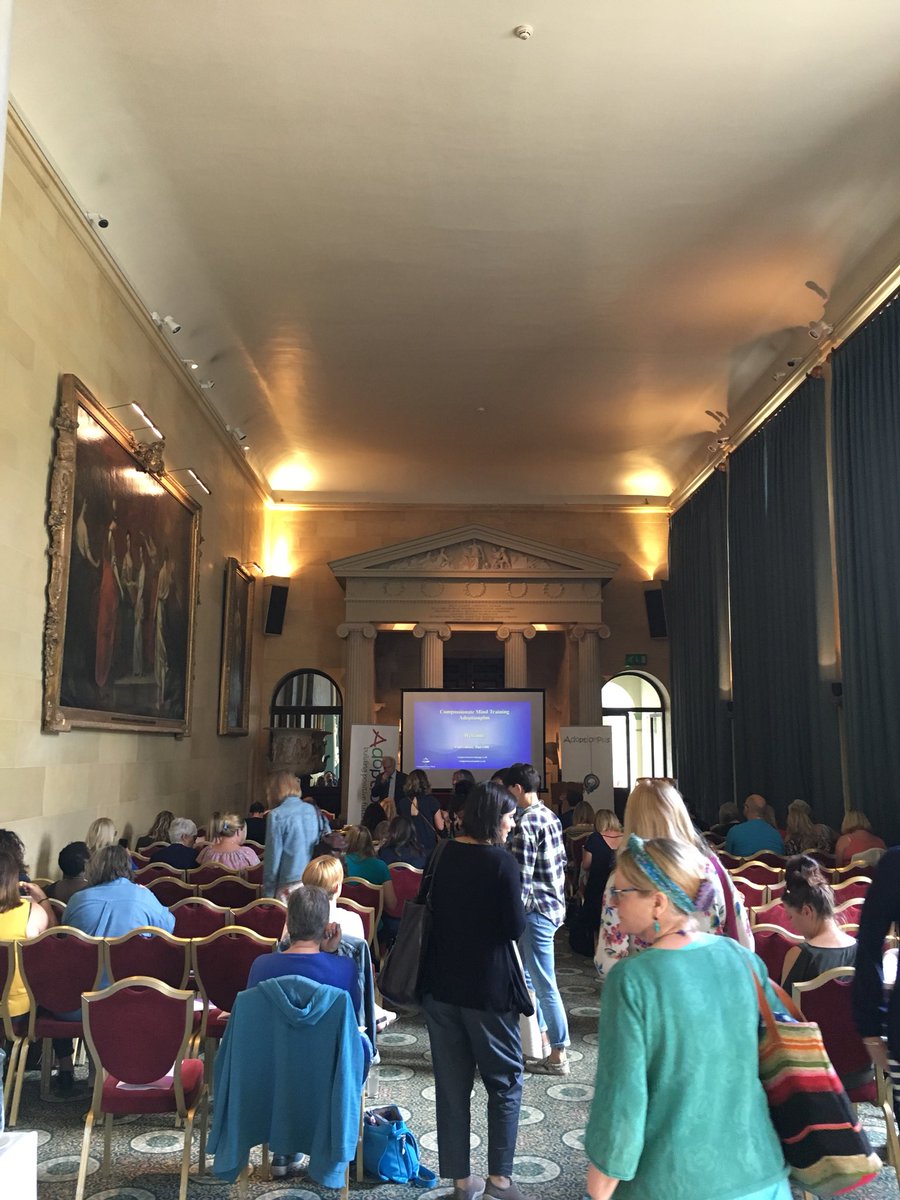 Getting ready to kick off <a href="/Adoptionplus/">Adoptionplus</a> Compassion focused therapy Conference led by <a href="/ProfPaulGilbert/">Paul Gilbert OBE</a> #CFTJuly2019