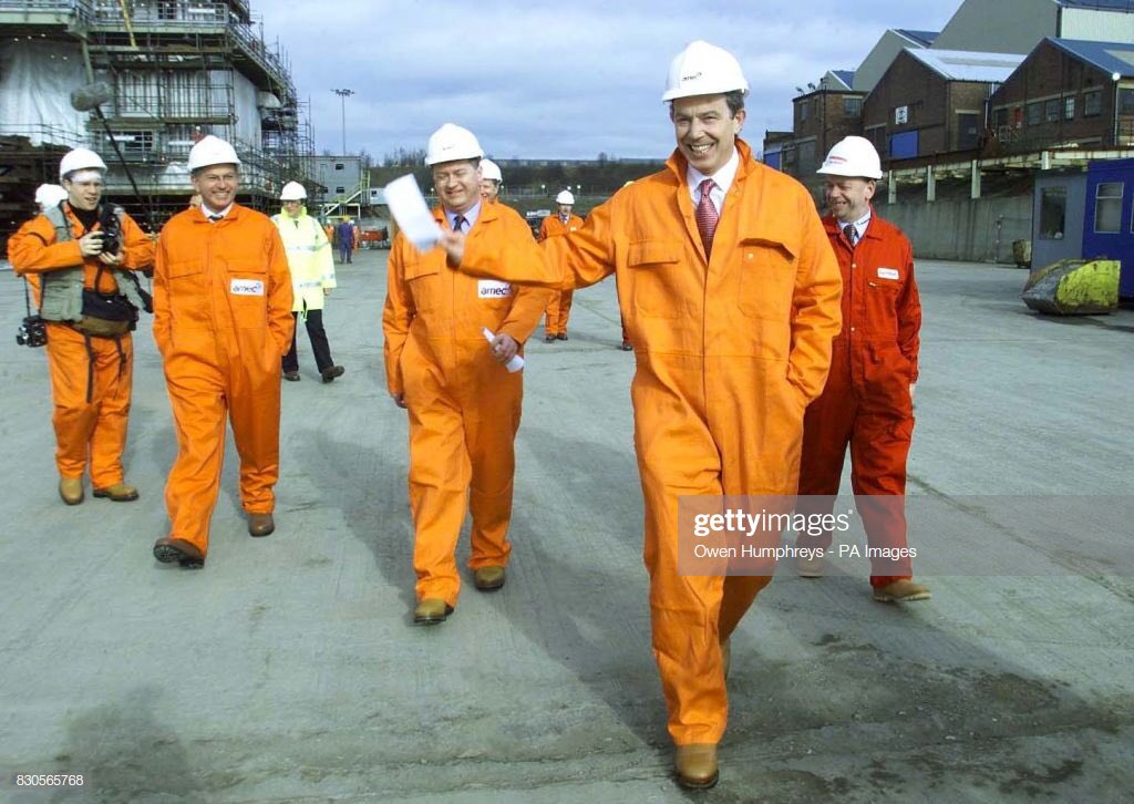 Devo arrive at worthy farm, Glastonbury 2019