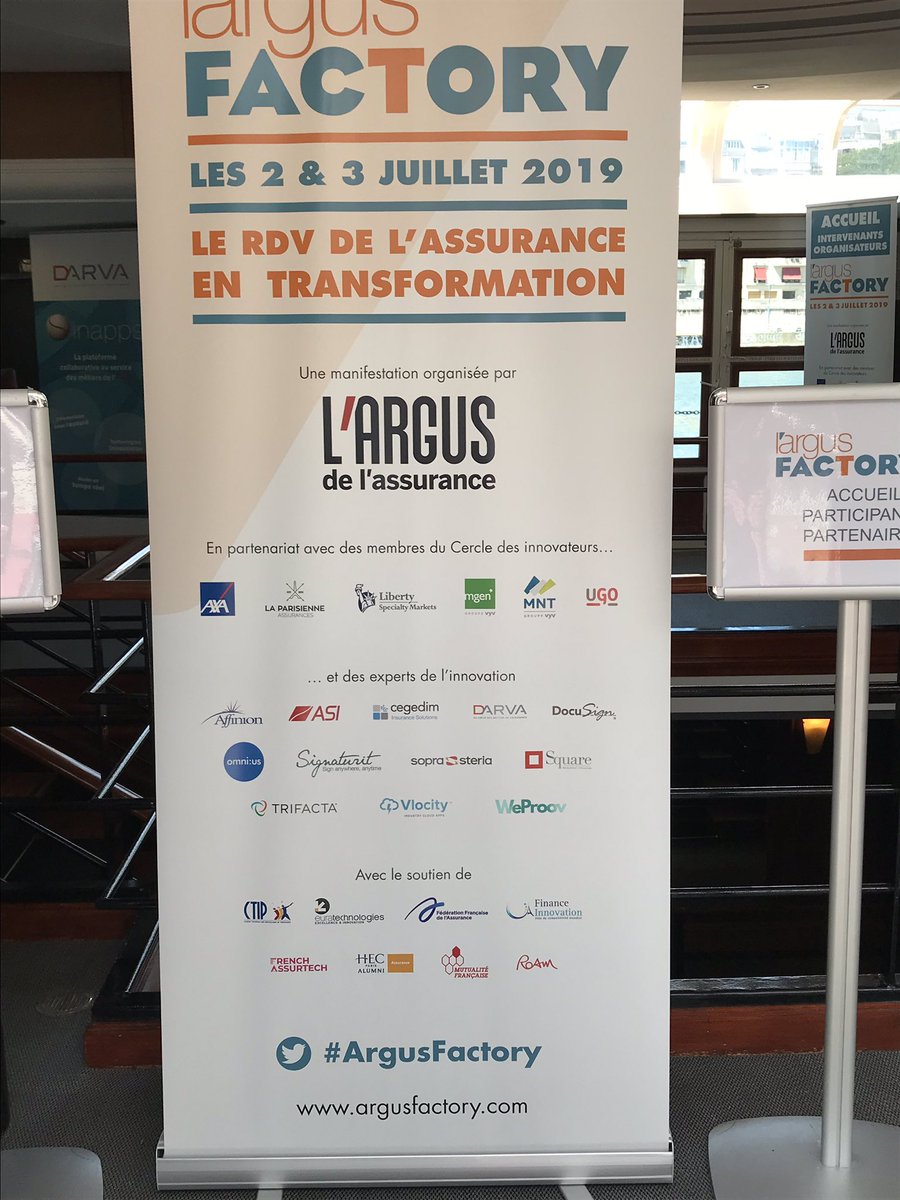 MMouttou's tweet image. ASI participe à #argusfactory édition 2019. La transformation digitale dans  le secteur de l’assurance est un enjeu majeur.