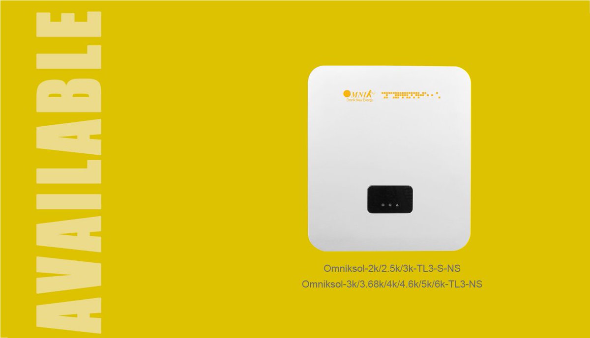 Omnik_Solar's tweet photo. Omnik New Energy announced that the latest 3rd generation single phase inverter—NS series inverters ( 2-3kw and 3k-6k )have finished testing, trying out processes, and entered quantity production period. https://t.co/O8RgGIn9gA