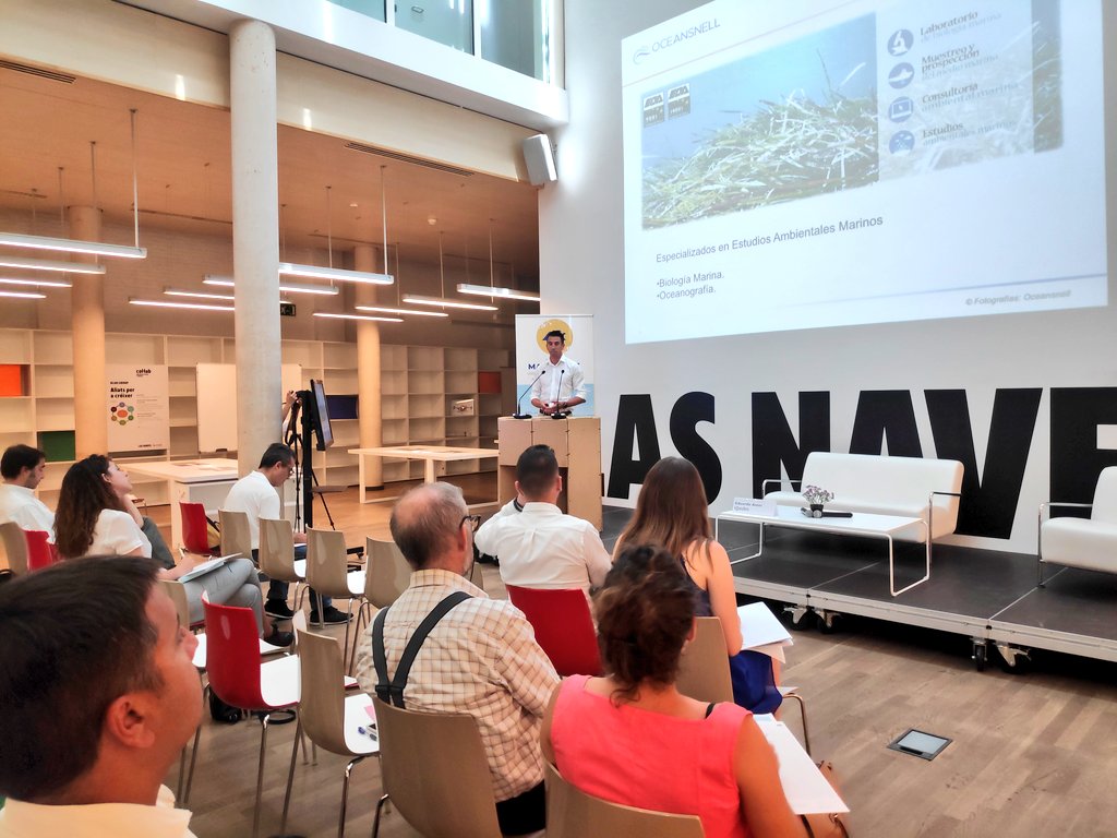 Jornada muy interesante sobre energías renovables marinas. #energiasrenovables #bluelabvlc