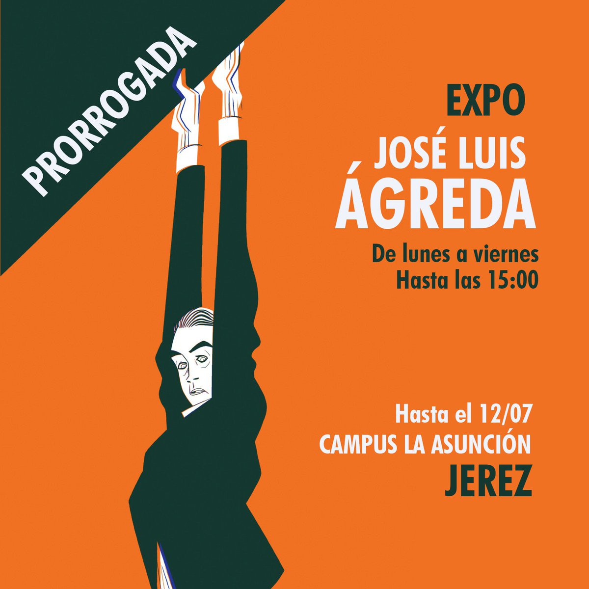 Aún tenéis hasta el 12 de julio para ir a ver la maravillosa exposición de <a href="/JLAgreda/">José Luis Ágreda</a> en el Campus de #LaAsunción de #Jerez. 
Si queréis disfrutar de toda su obra sobre el mundo cinematográfico, ¡ya sabéis! <a href="/univcadiz/">Universidad de Cádiz</a>
