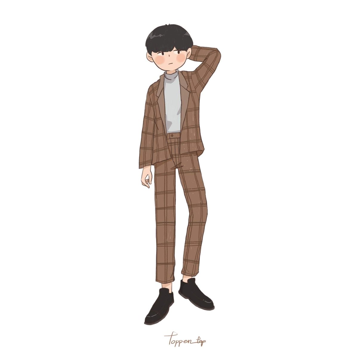 topper_tap's tweet photo. Day 25/100
ปล.ให้ทายคนไหนคือเฮีย อิๆๆๆๆ
#100daysdrawingchallenge
#topper_tap https://t.co/NLpFii9MVx