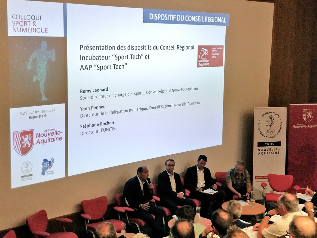 #SporTechNA | Vous avez un projet #SporTech lié à ...

- L'amélioration de la performance 🔝
- La nutrition 🍴
- L'accessibilité ♿
- L'amélioration matérielle 🆙

Rejoignez l'incubateur #SportTech de <a href="/NvelleAquitaine/">Nouvelle-Aquitaine</a> en candidatant ici 👉 bit.ly/AAP-SporTech

⚠️ DLC : 15/07