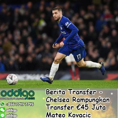 oddigo2's tweet photo. https://t.co/p5Fy7A4fGd

#hasilpertandingansepakbola #hasilpertandinganbola #agensbobet #agenjudibola #judibola #agenbolaonline #situsjudibola #judibolaonline #oddigo #kovacic #chelsea https://t.co/ByuDTtmjEb