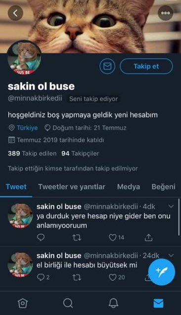 Miniklerim bu hesap benim değildir şikayet eder misiniz rica etsemm ??