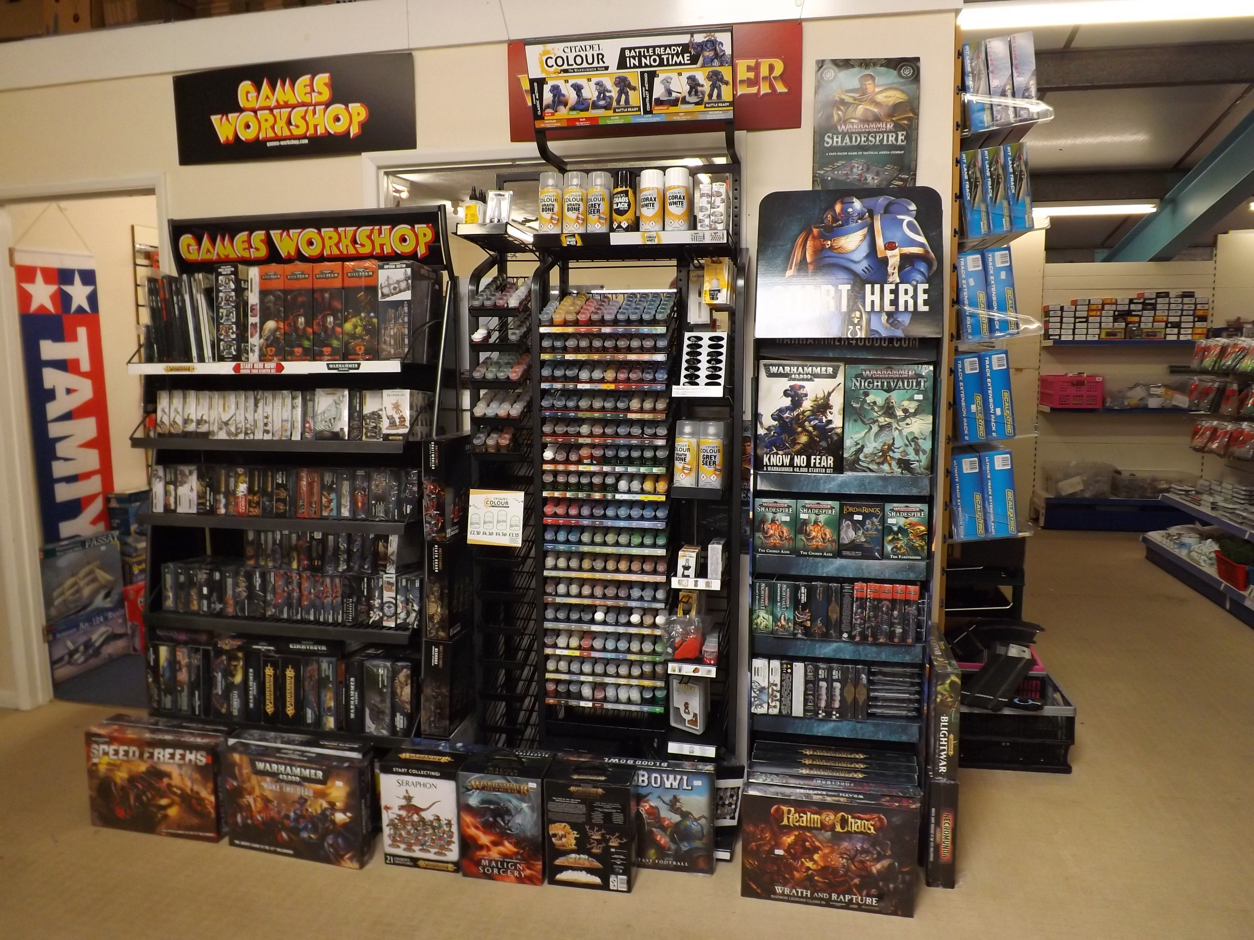 Trains4U on X: Our new Games Workshop paint stand has arrived! We now  stock at least 150 different Games Workshop paints including the new  'Contrast' range.  / X