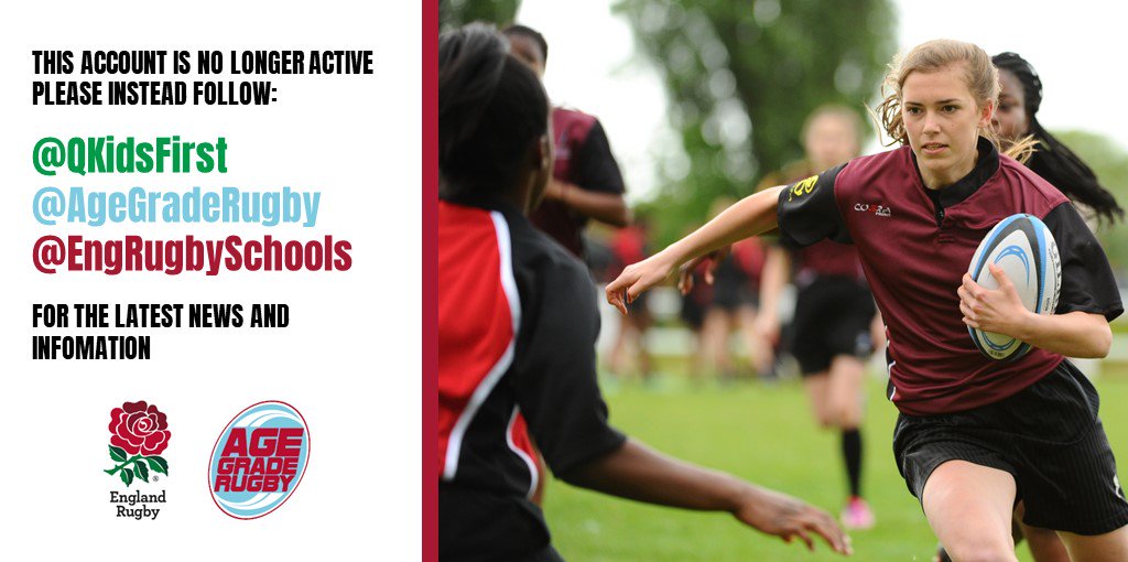 RFU Schools Rugby (@rfu_schools) on Twitter photo β οΈ This account is no longer active.
ποΈ For the latest news and information, follow:
π <a href="/QKidsFirst/">Kids First Rugby</a> <a href="/AgeGradeRugby/">Age Grade Rugby</a>
and <a href="/EngRugbySchools/">England Rugby Schools</a> β οΈ This account is no longer active.
ποΈ For the latest news and information, follow:
π <a href="/QKidsFirst/">Kids First Rugby</a> <a href="/AgeGradeRugby/">Age Grade Rugby</a>
and <a href="/EngRugbySchools/">England Rugby Schools</a>