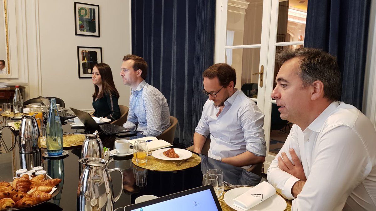 AFTMtweets's tweet photo. Ce matin nous préparons le nouveau livre blanc de l'AFTM consacré au #MICE avec l'aide précieuse de @EPSA_GROUPE qui coordine et rédige ce projet. Un grand merci à @idealmeetings, @BIZMEETING, @Bird_Office, @kactusevents et @CWTME_France pour leur participation et leur expertise. https://t.co/3AziIiHUuz