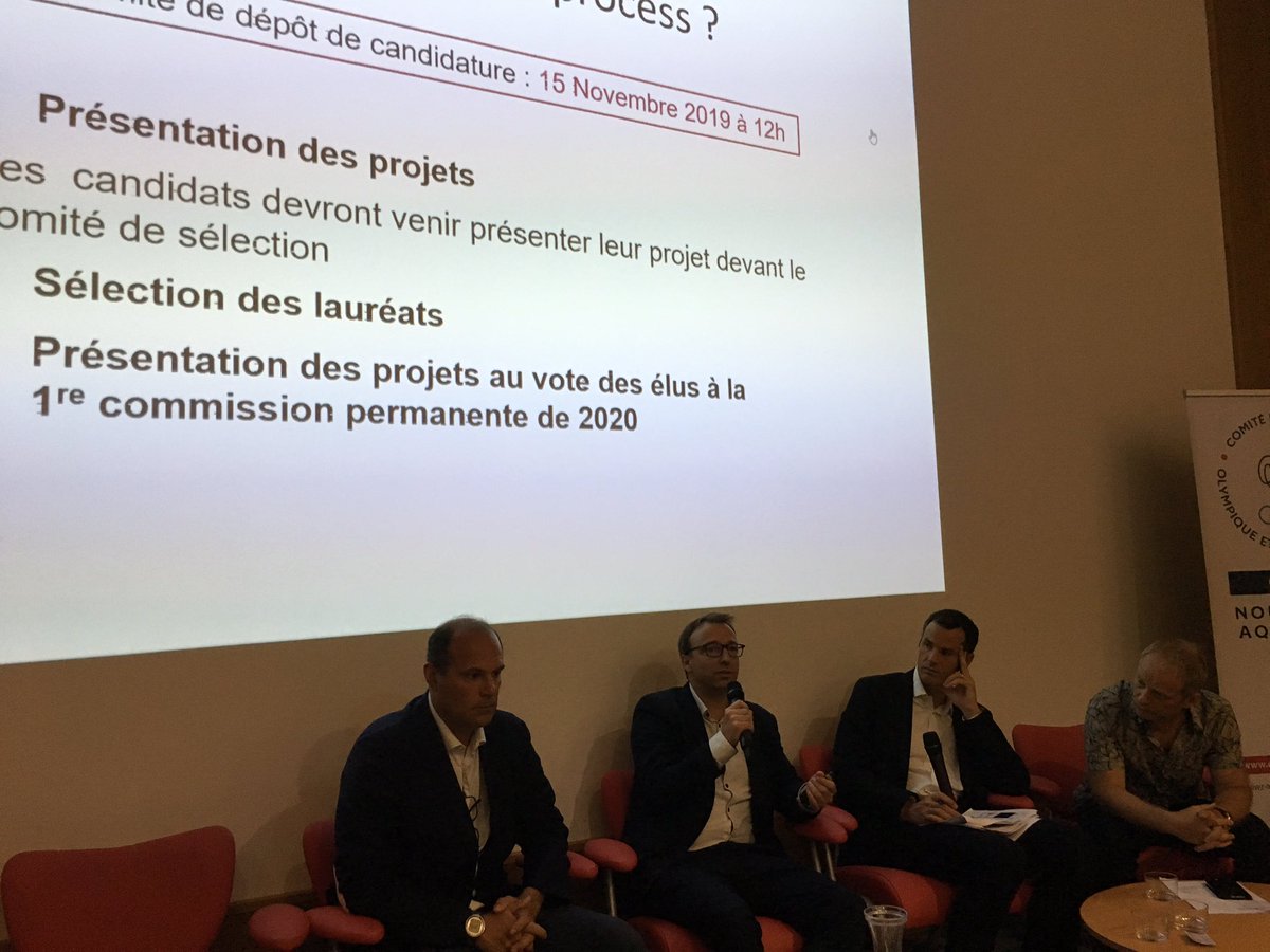 Colloque « Sport et Numérique » suite. Présentation des dispositifs mis en œuvre par le Conseil Régional <a href="/NvelleAquitaine/">Nouvelle-Aquitaine</a> en lien avec <a href="/UNITEC_Bdx/">UNITEC</a> et le <a href="/CROSNAq/">CROS Nouvelle-Aquitaine</a> : incubateur SportTech et Appel à projets SportTech #Sportech