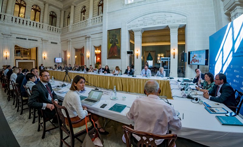 IEMed_'s tweet photo. Last day of the #MedThink5plus5 Forum in Malta. Today sessions deal with:
· Energy efficiency and transition in the Western Mediterranean
· Fostering of new alliances of variable geometry for a more effective cooperation
➡https://t.co/qgF0vZHagy https://t.co/mqIwsML9nt