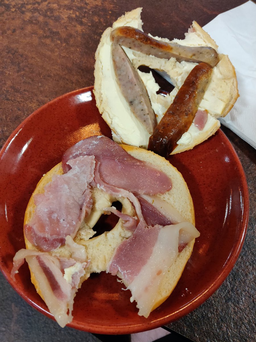 Jagex canteen somehow managed to make a bagel shit?