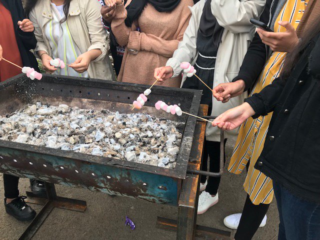 We had 35 young volunteers helping at our Eid in the Park event last month! We showed our appreciation with a BBQ in our community garden on Friday night 😀 Volunteers you are amazing!! #volunteer #dundee
