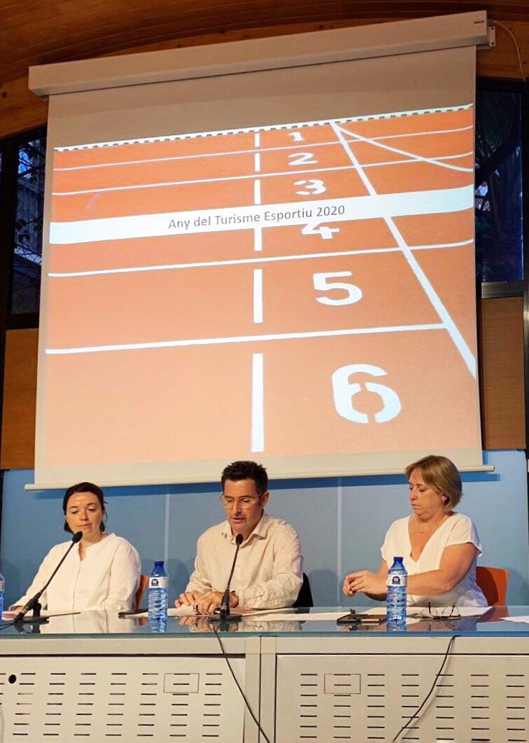 El 2020 será el año del #TurismoDeportivo. Hoy nos encontramos en la presentación de la Jornada Afiliats Turisme Esportiu de <a href="/turismecat/">Turisme</a> <a href="/gencat/">Generalitat de Catalunya</a>.