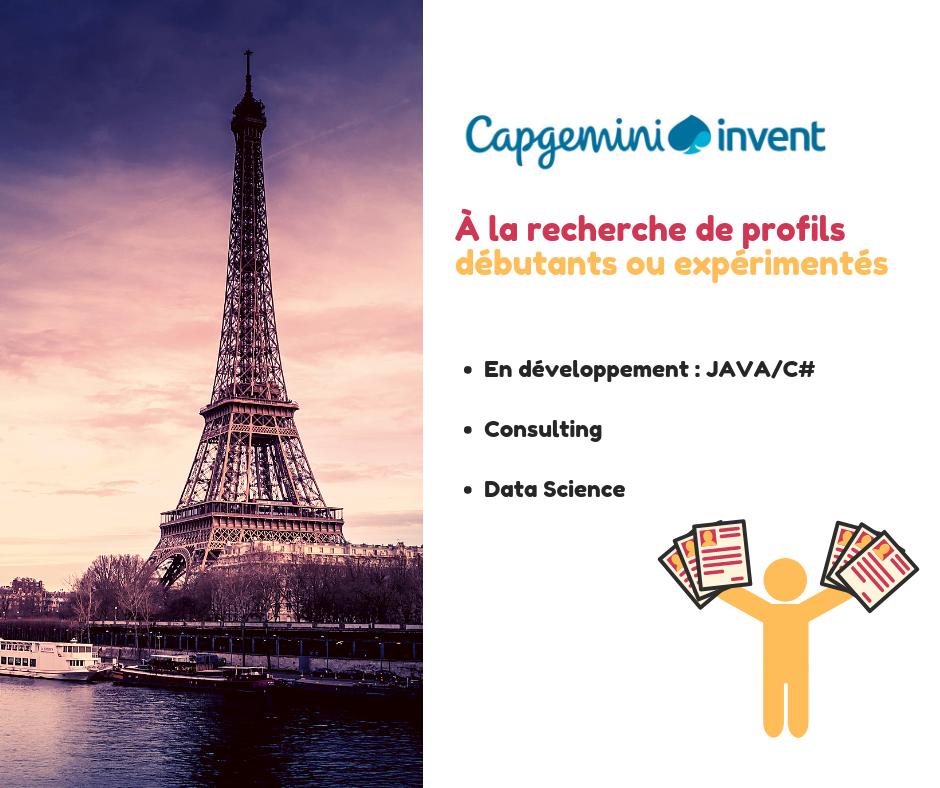 AdnMiage's tweet photo. Capgemini recrute en Île-De-France, pour toute question ou envoi de CV vous poouvez directement contacter chebrou.cedric@gmail.com 💪💪💪

#Diplômés #Nanterre #miagistes #MIAGE #recrutement #developpeur #DataScientist #java #csharp #consulting https://t.co/wmpI6rFIEU