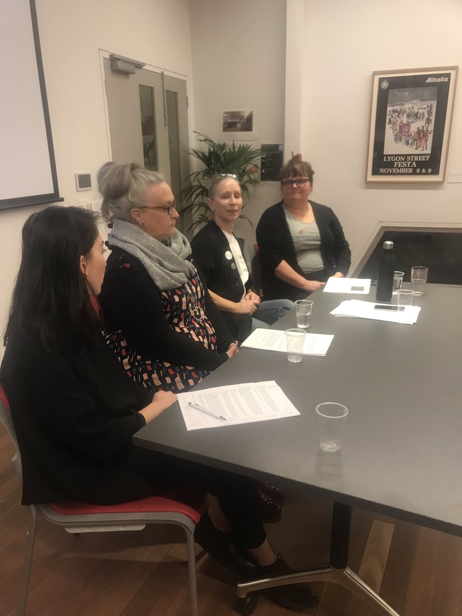 NicolaCLaurent's tweet photo. A fabulous @ausarchivists #asaVic event with @txttimes3, @Amber_g_eva, @Trazymar and @maudeygirl. Thank you for sharing your passion, interests, resources and avenues for everyone to enact social justice within GLAM (while ensuring your supported). #archives #GLAM https://t.co/foxqau7hfR