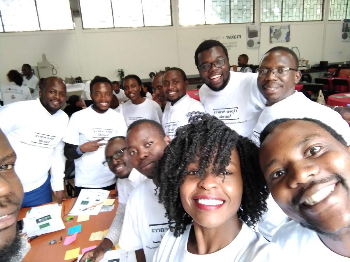 fablabnairobi's tweet image. Team 'Safer City' all set to build a low cost air quality sensor for #Nairobi #Kenya.  @open_seneca Air Quality Sensor and monitoring bootcamp happening now.#BeatAirPollution #HewaYetu #ActNowForQualityAir