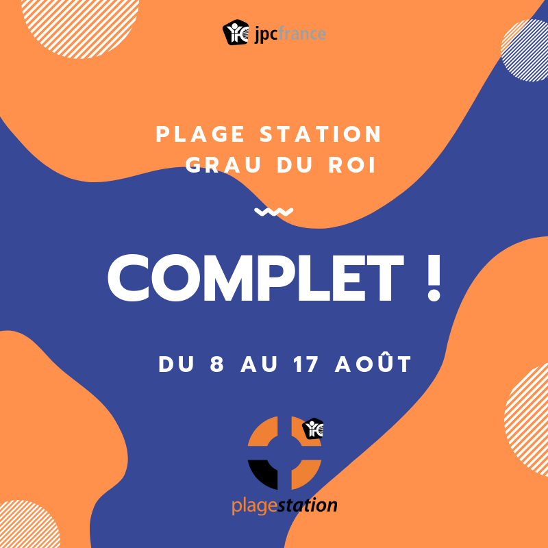 jpcfrance's tweet photo. #PlageStation au #GrauduRoi est complet! Continuons de prier pour les #jeunes et les personnes que nous rencontreront. #jpcfrance https://t.co/YbrfhPRoAK