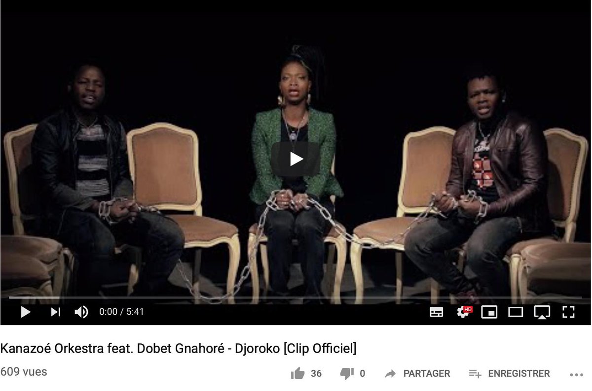 [CLIP 🇧🇫] 😀 Découvrez #Djoroko feat. <a href="/Dobet_Gnahore/">Dobet Gnahoré</a> le nouveau clip du groupe <a href="/KanazoeOrkestra/">Kanazoe Orkestra</a>
💿 Album disponible ➡️bit.ly/2KSmWku
💃🏻 Tournée ➡️ bit.ly/2RSfZRd
👀 Clip ➡️ bit.ly/2ROXwVH #budamusique #veevcom #BurkinaFaso #Afrique