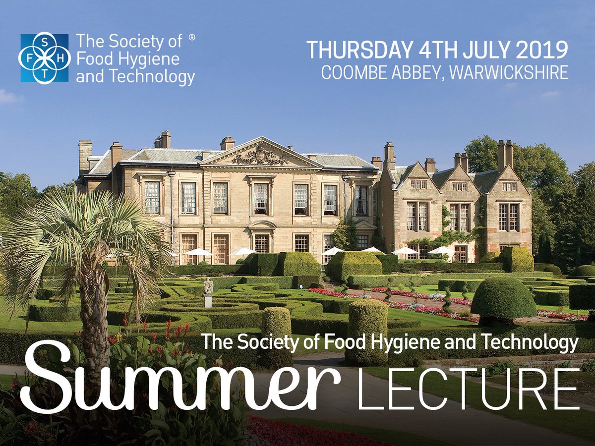sofhtb78's tweet photo. SOFHT Summer Lecture - 4th July
Want to ensure that #sustainability is firmly built into your brand? Want to gain an insight into smarter practice as #food professionals? Join us at our Summer event this Thurs @CoombeAbbey
Still time to book https://t.co/ZnIt9SiiTH
#sofhtsummer19 https://t.co/tSvLyZJXcL
