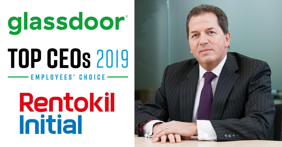 Onze CEO, Andy Ransom is uitgeroepen tot een 2019 <a href="/Glassdoor/">Glassdoor</a> Top CEO. Onder zijn leiding is Rentokil Initial uitgegroeid tot één van de meest toonaangevende dienstverlenende organisaties ter wereld.