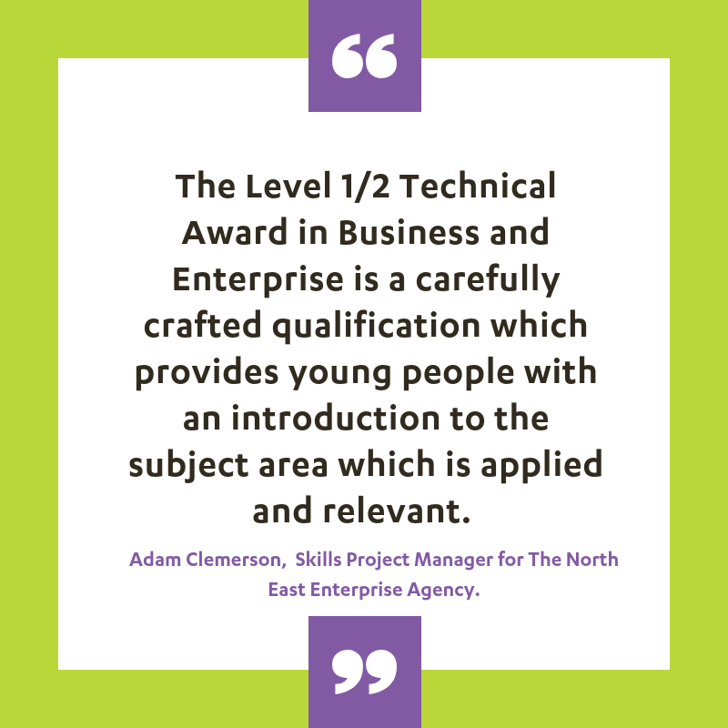 NCFE's tweet photo. Read about why a multi-award winning enterprise agency has chosen to endorse the NCFE Business and Enterprise V Cert. https://t.co/vq57nj9yw1 https://t.co/Dvmx5jqXXP