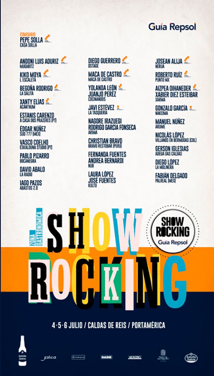 Este sábado estaremos cerrados... que nos vamos de festival!! 
Nos vemos en Galicia con toda esta panda de fieras!!!